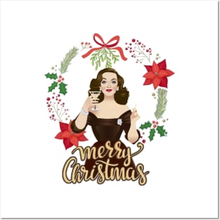 Christmas Bette Posters and Art